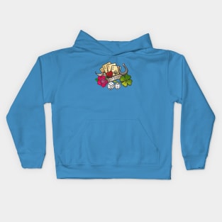 Get Lucky Traditional Tattoo Kids Hoodie